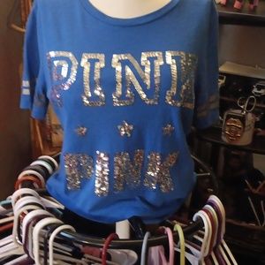 PiNK bling tee